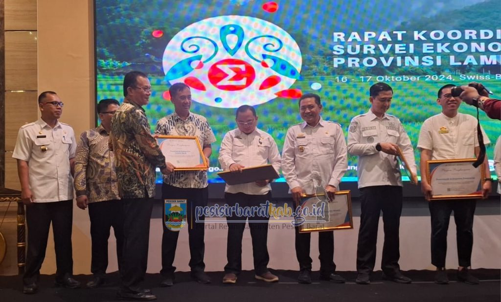 Pemkab Pesisir Barat Terima Penghargaan EPSS Tahun 2024