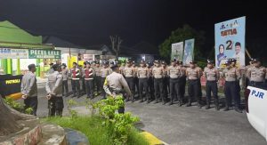 Polres Pesisir Barat Gelar Cipta Kondisi Harkamtibmas dan Kamseltibcarlantas Jelang Pelantikan Presiden 2024-2029