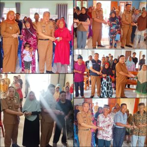 Penyaluran BLT DD 900 KPM Di Kecamatan Negeri Agung
