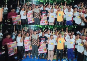 Masyarakat Tiyuh Daya Sakti Tubaba Petani Hingga Pemuda Kaum Milenial Siap Menangkan Kotak Kosong