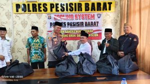 Kapolres Pesibar Pimpin Langsung Kegiatan Nasional Colling System Untuk Pilkada Yang Aman, Dan Kondusif