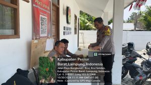 Polres Pesibar Perketat Pengamanan Kantor KPUD Pesisir Barat.