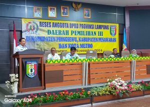 Pj Bupati Pringsewu Terima Kunjungan Reses Anggota DPRD Provinsi Lampung