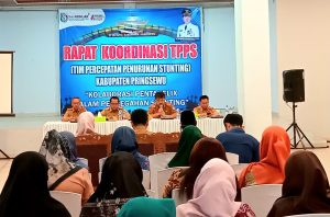 Tim Percepatan Penurunan Stunting Pringsewu Gelar Rapat Koordinasi