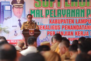 Tingkatkan Pelayanan, Pj. Bupati Nukman Louching Sotf Mal Pelayanan Publik.