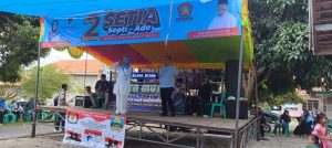 Ratusan Masyarakat Padati Kampanye Pasangan Paslon 02 SETIA- Ade Di Pekon Tanjung Way batang Kec Lemong