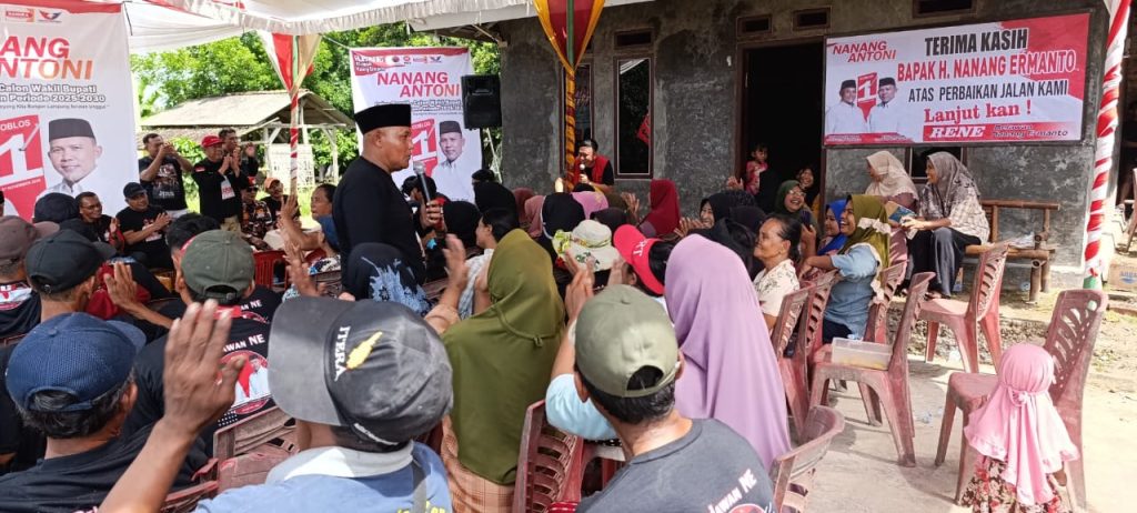 Mellenial RENE Siap Kawal dan Menangkan Nanang Ermanto – Antoni