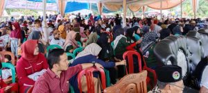 Ribuan Warga Kec Ngambur Penuhi Kampanye Kualisi berani 01 Dedi-Topani Di Lapangan Pekon Ulok Mukti