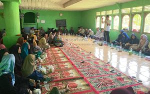 Bupati Agus Istiqlal Hadiri Pengajian Bkmt Di Way Tiyas.
