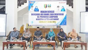 PJ. Sekda Jon edwar Buka Kegiatan Makan Bergizi Bersama Ibu Hamil Dan Menyusui