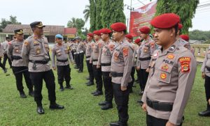 Pilkada Kian Dekat, Kapolres Way Kanan Ingatkan Anggota Untuk Tetap Waspada dan Tidak Underestimate