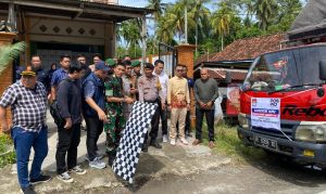 Polres Pesisir Barat Kawal Pendistribusian Logistik Pilkada 2024 ke PPK.
