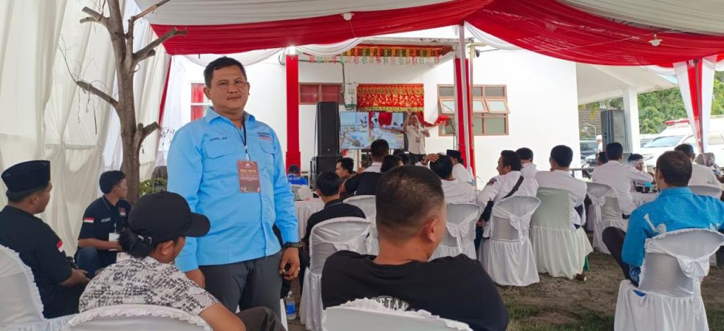 Sahrul Jaya S,E.Dari Praksi Gerindra Meminta Dengan Masyarakat Tenang Menunggu Hasil Resmi KPU Pesibar