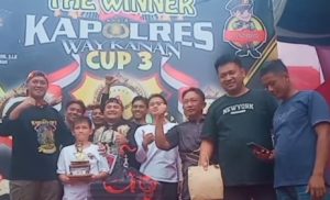 Polres Way Kanan Gelar Lomba Burung Kicau Kapolres Cup III