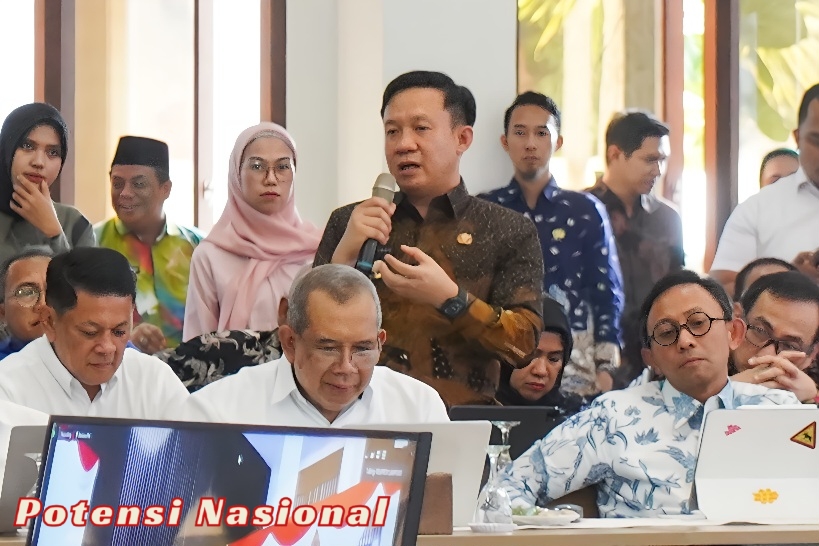 Pj Bupati Pringsewu Hadiri Rakor Bidang Pangan Bersama Sejumlah Menteri