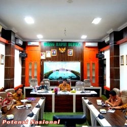 Diwakili Sekda, Pj Bupati Pringsewu Ikuti Musrenbangnas RPJMN 2025-2029