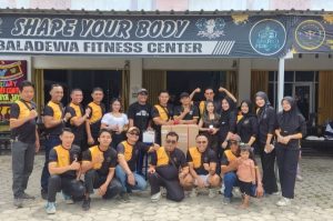 Baladewa Fitness Center merayakan ulang tahun pertamanya pada Minggu, 1 Desember 2024,