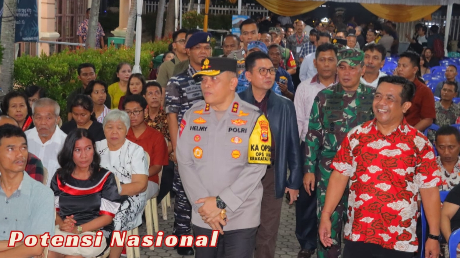 Jamin Rasa Aman, Kapolda Lampung Pimpinan Pengecekan Pengamanan Malam Natal 2024