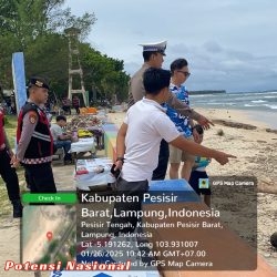 Cegah Terjadinya Gangguan Kamtibmas Polres Pesisir Barat Laksanakan Kegiatan Rutin yang ditingkatkan (KRYD)