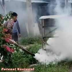 Musim Penghujan, Polres Pesisir Barat Bersama Warga Gencar Berantas Sarang Nyamuk DBD