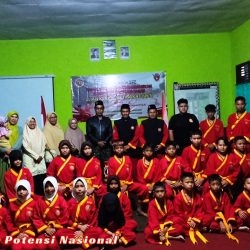 PIMDA 272 Tapak Suci Putera Muhammadiyah Lampung Barat Melaksanakan Ujian Kenaikan Tingkat (UKT)
