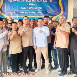 DPC Relawan Rahmat Mirzani Djauzal Kabupaten Pringsewu Resmi Dilantik