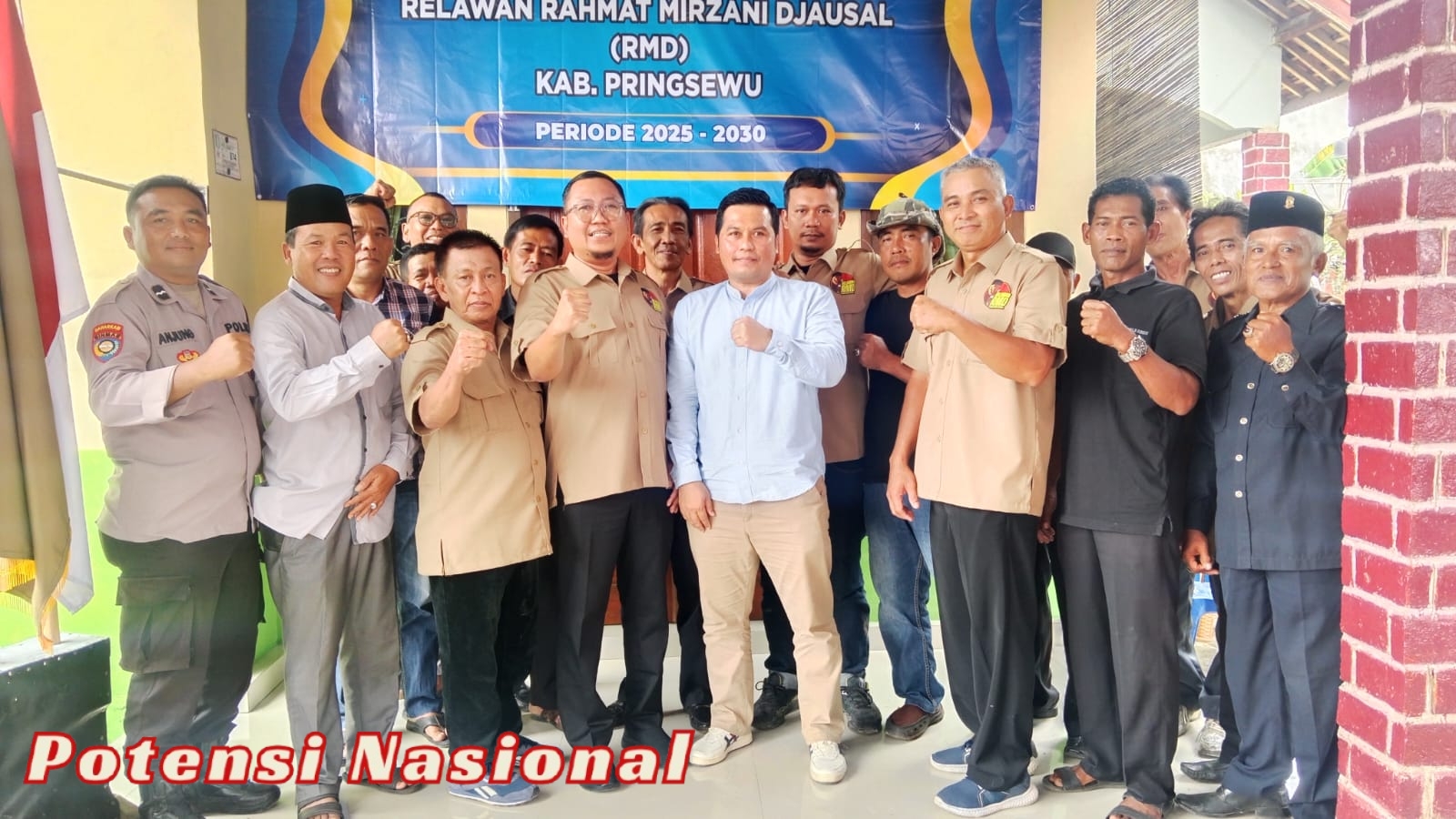 DPC Relawan Rahmat Mirzani Djauzal Kabupaten Pringsewu Resmi Dilantik