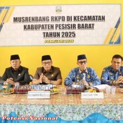 Asisten III Gunawan Buka Musrenbang RKPD Di Kecamatan Pesisir Utara Dan Lemong.
