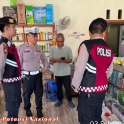 Polsek Bengkunat Gelar Patroli Rutin Amankan Situasi Kamtibmas