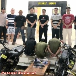 Polsek Pulau Panggung Tangkap Tiga Pelaku Pencurian Modus Bobol di Ulu Belu