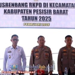 Asisten III Gunawan Buka Musrenbang RKPD Kecamatan Pesisir Tengah,Pulau Pisang Dan krui Selatan.