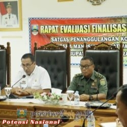 Sekda Jon Edwar Buka Rapat Evaluasi Finalisasi Tahap III Satgas Penanggulangan Konflik Antara Manusia Dan Satwa Liar