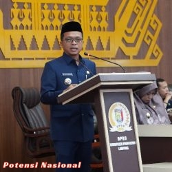Bupati Pringsewu Sampaikan LKPJ Kepala Daerah 2024