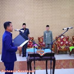Bupati Pringsewu Lantik Andi Purwanto Sebagai Pj Sekda