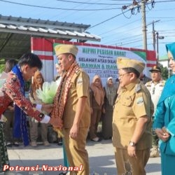Pemkab Pesibar Sambut Kedatangan Bupati Dan Wakil Bupati Pesisir barat.
