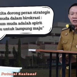 Dorong Peran Strategis Pemuda Dalam Birokrasi, Pupung : Kaum Muda Adalah Spirit Baru Untuk Lampung Maju