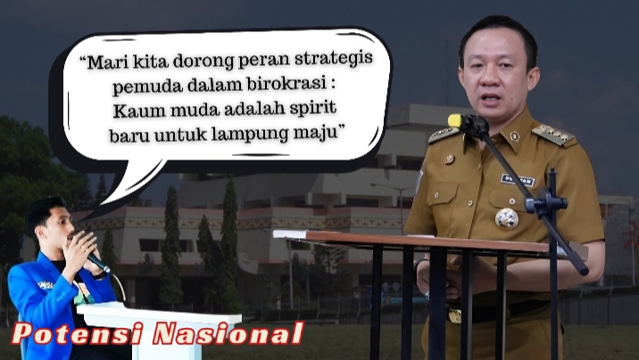 Dorong Peran Strategis Pemuda Dalam Birokrasi, Pupung : Kaum Muda Adalah Spirit Baru Untuk Lampung Maju