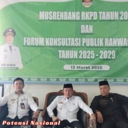 Bupati Dedi Irawan Hadiri Musrenbang RKPD 2026 dan FKP Ranwal RPJMD 2025-2029