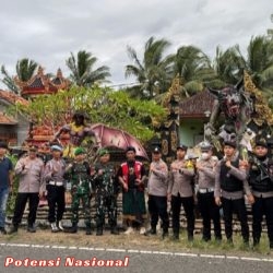 Polres Pesisir Barat Jamin Keamanan Perayaan Nyepi 1947 Caka