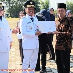 Pemkab Gelar Upacara Peringatan HUT Ke-16 Kabupaten Pringsewu