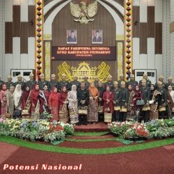 DPRD & Pemkab Rapat Paripurna Istimewa HUT Ke-16 Pringsewu