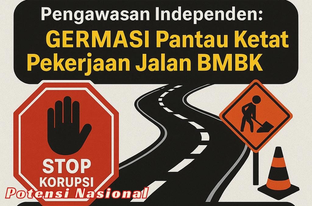 Cegah Korupsi! GERMASI Tegaskan Komitmen Awasi Proyek Dinas BMBK Lampung