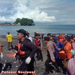 Korban di Pantai Mandiri Ditemukan Setelah Tiga Hari Pencarian