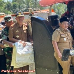 Polres Pesibar Dukung Panen Raya Serentak Bersama Presiden