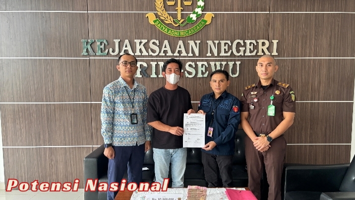 Kejari Pringsewu Terima Lagi Pengembalian Kerugian Negara dari Kasus Dugaan Korupsi Dana Hibah LPTQ 2022