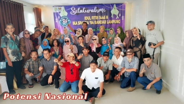 Empat Dekade Bersahabat, Alumni Spansa ’84 Reuni Penuh Kehangatan di Bandar Lampung