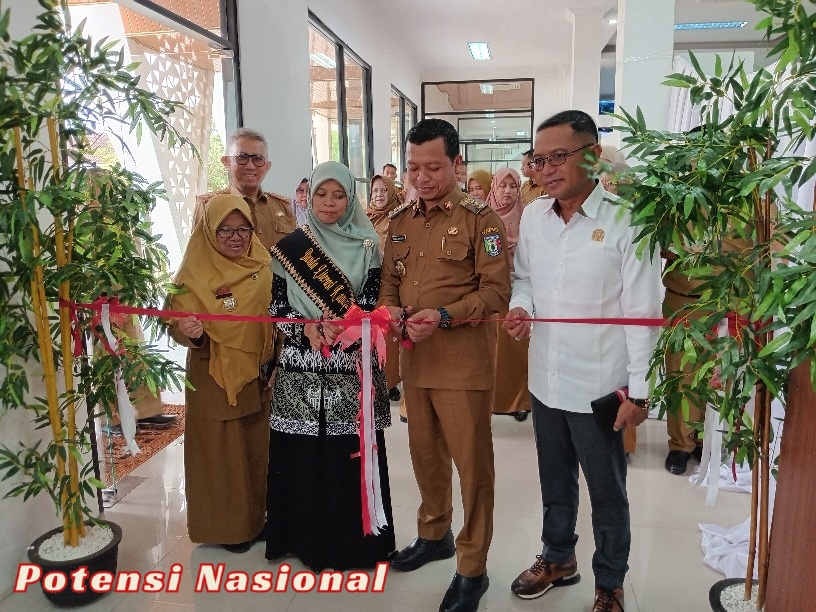 Pemkab Pringsewu Launching Pojok Baca Digital