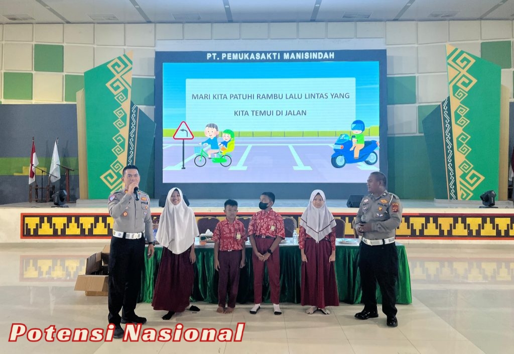 Seminar di Sekolah Kasatlantas Polres Waykanan Edukasi Pelajar SDS PSMI