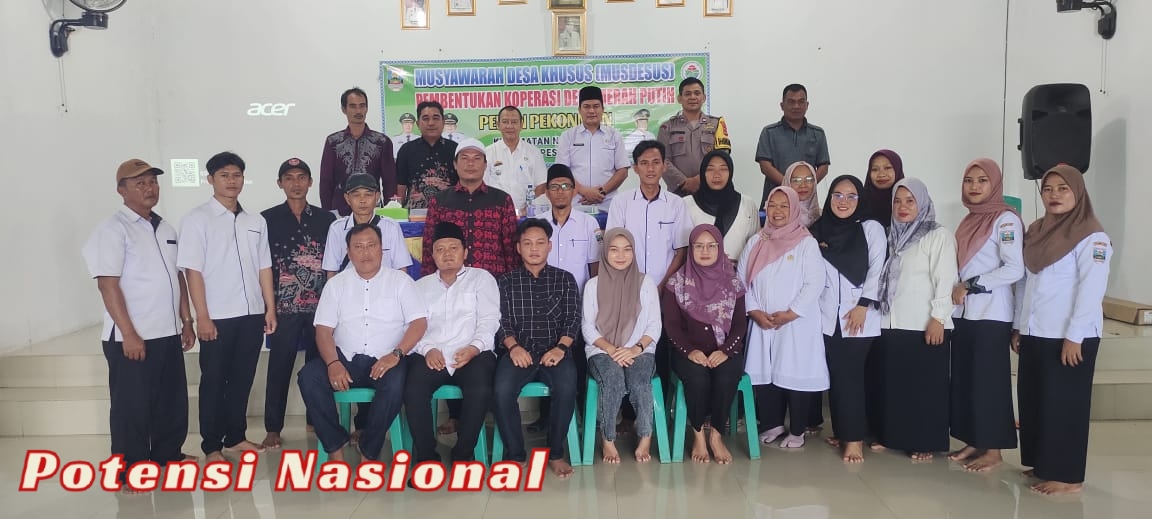 Pekon Pekonmon Bentuk Koperasi Merah Putih, Wujudkan Arahan Presiden