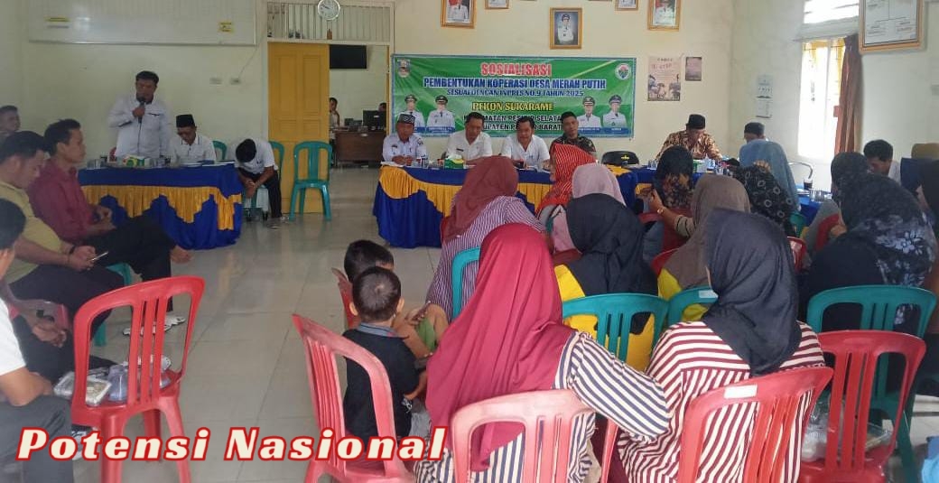 Peratin Sukareme, Saparudin, Resmi Bentuk Koperasi Merah Putih Tahun 2025
